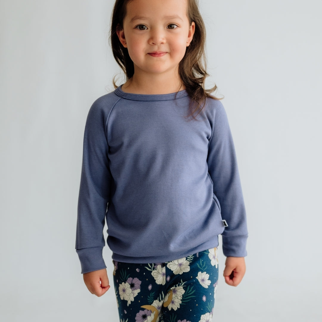 Baby/Kids Bamboo Raglan Pullover-2