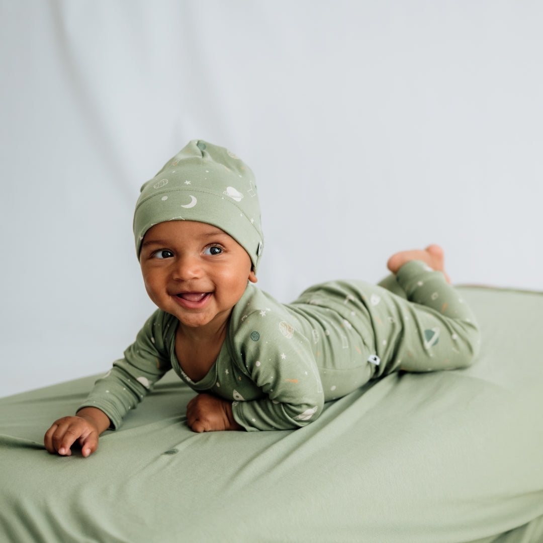 Bamboo Baby Capsule Gift Box - Outer Space & Sage-3