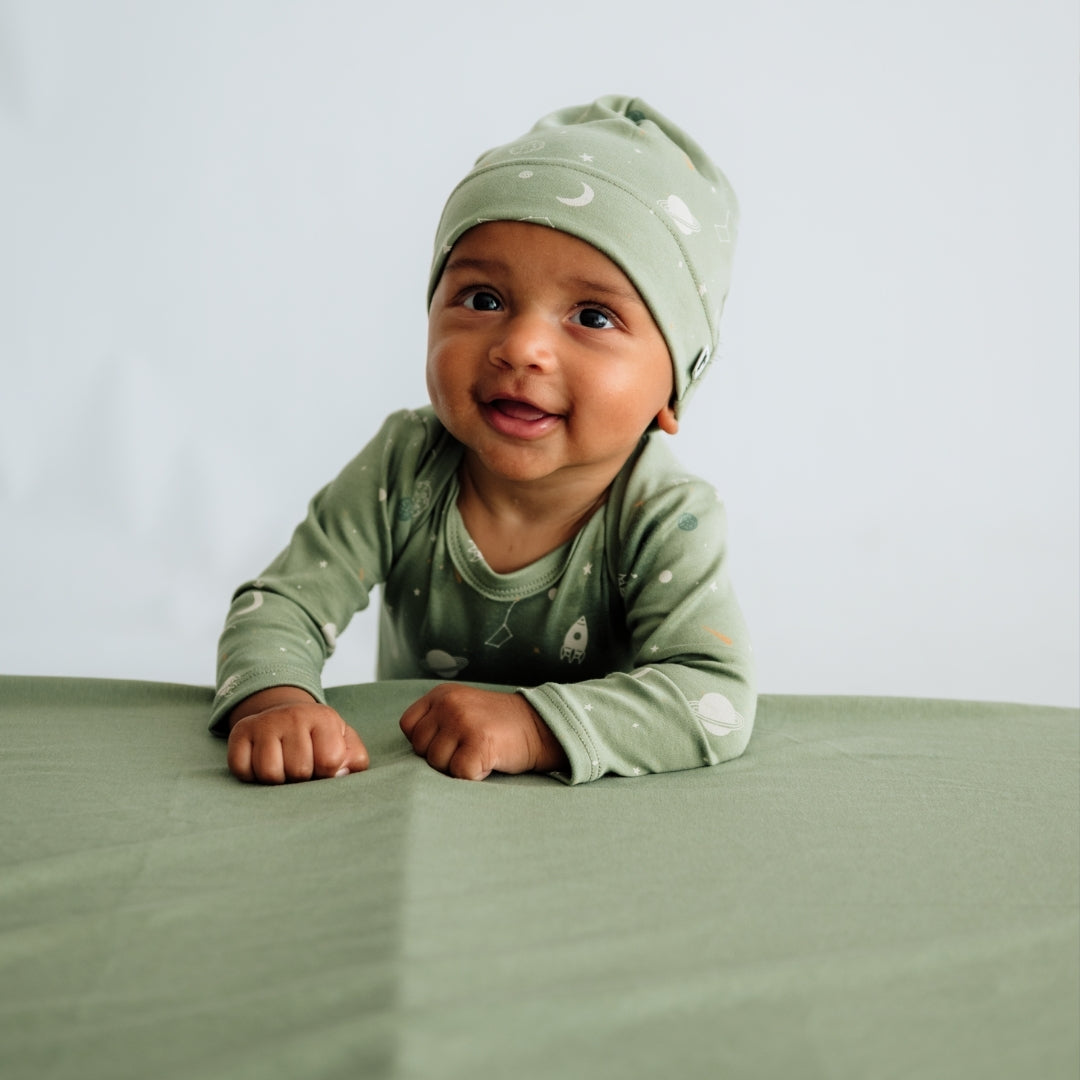 Bamboo Baby Capsule Gift Box - Outer Space & Sage-4