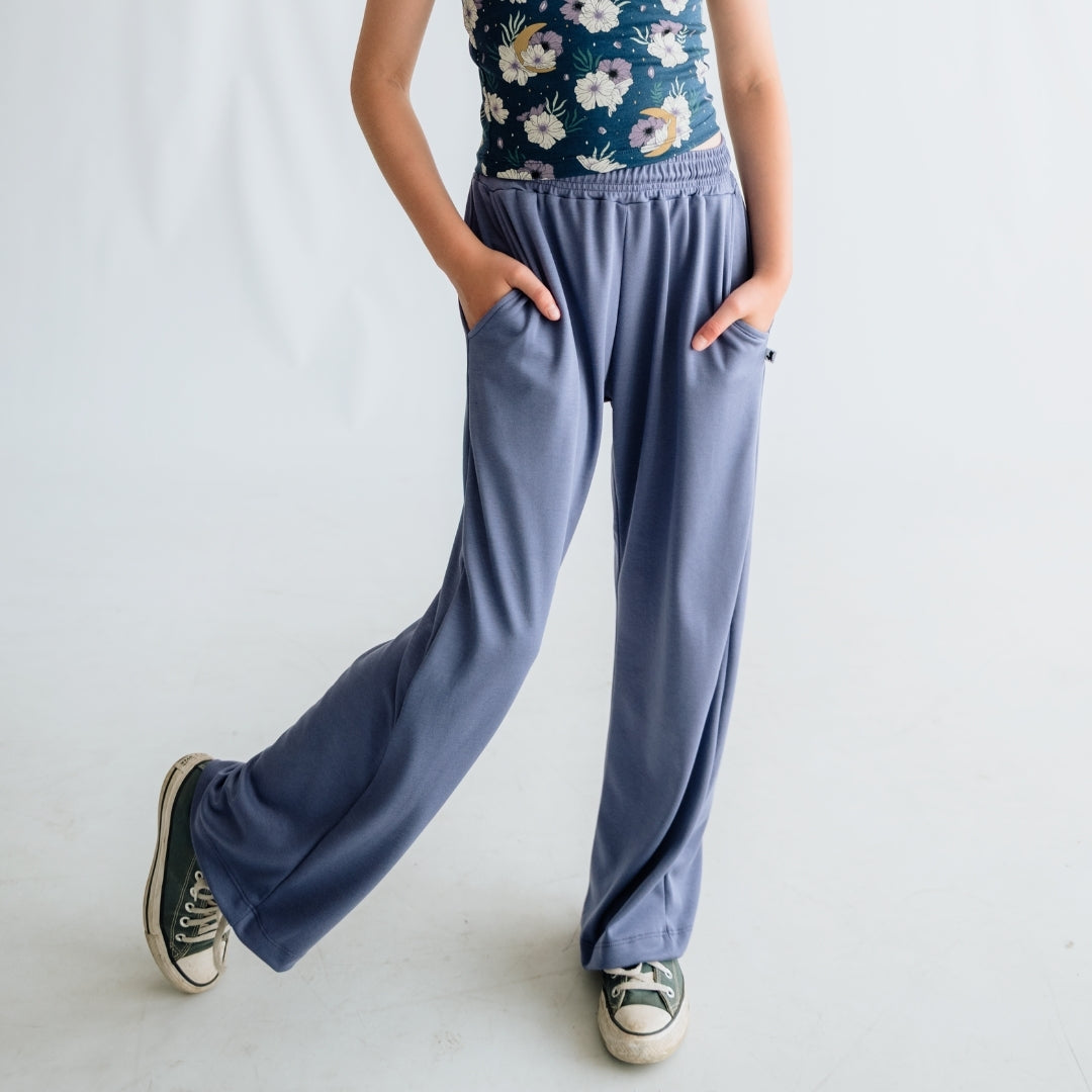 Youth Bamboo Wide Leg Pants-2