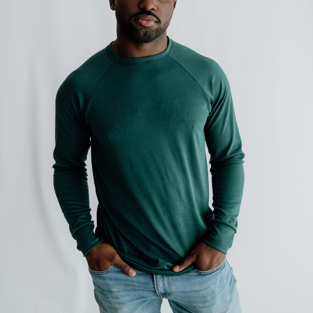 Adult Unisex Bamboo Raglan Pullover-0