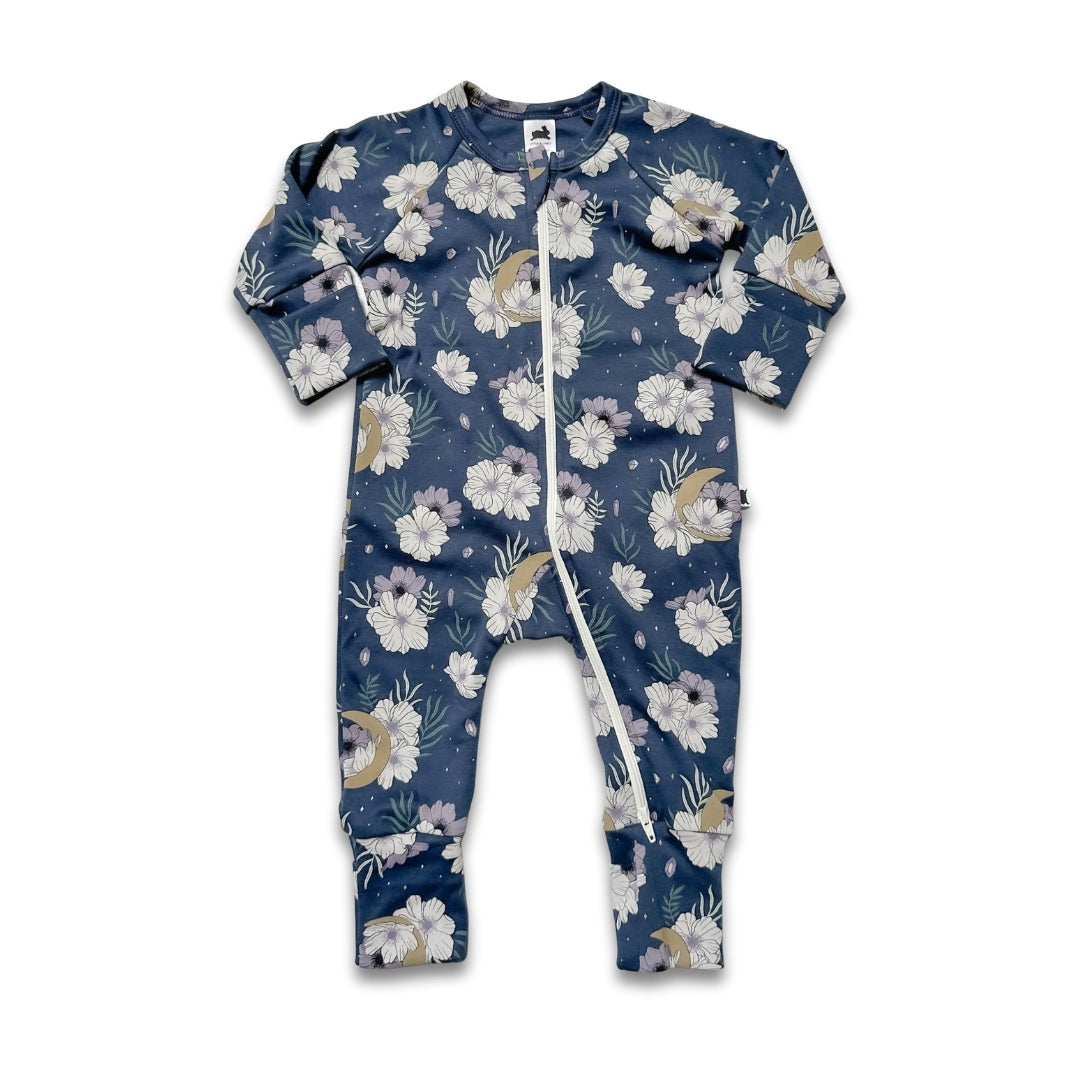 Bamboo Baby Zipper Sleeper-1