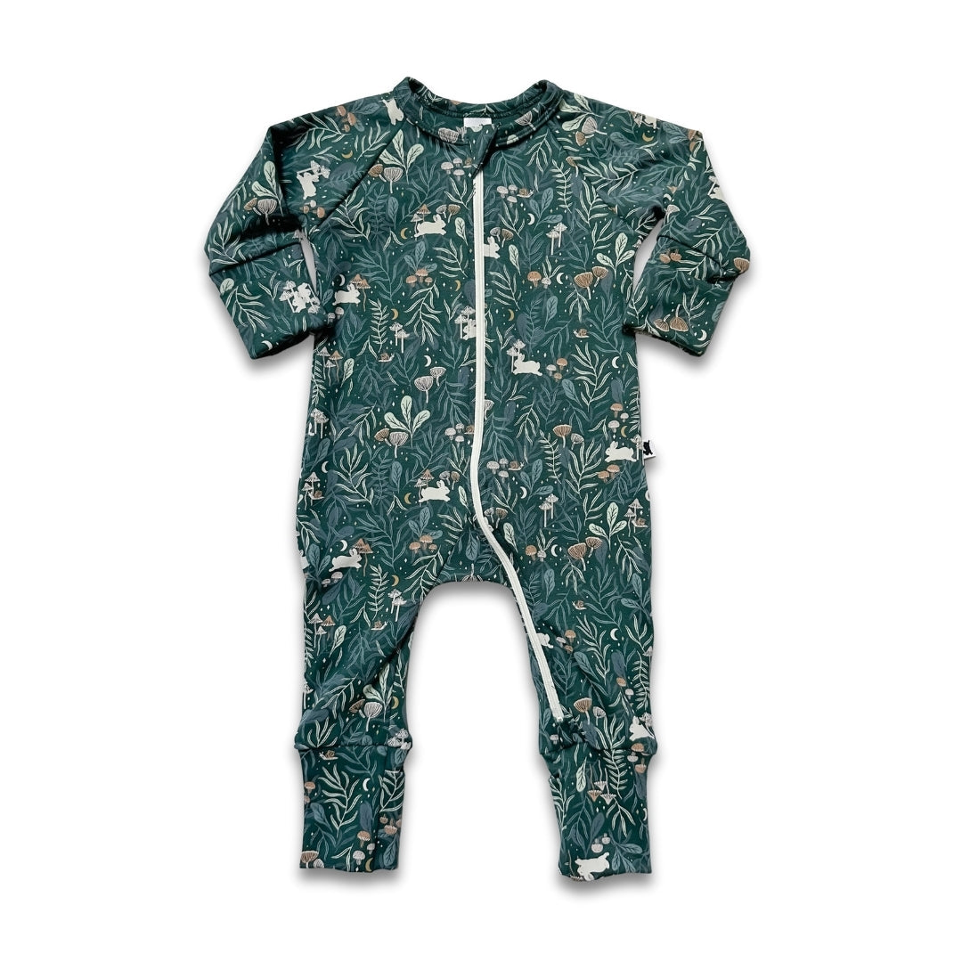 Bamboo Baby Zipper Sleeper-6