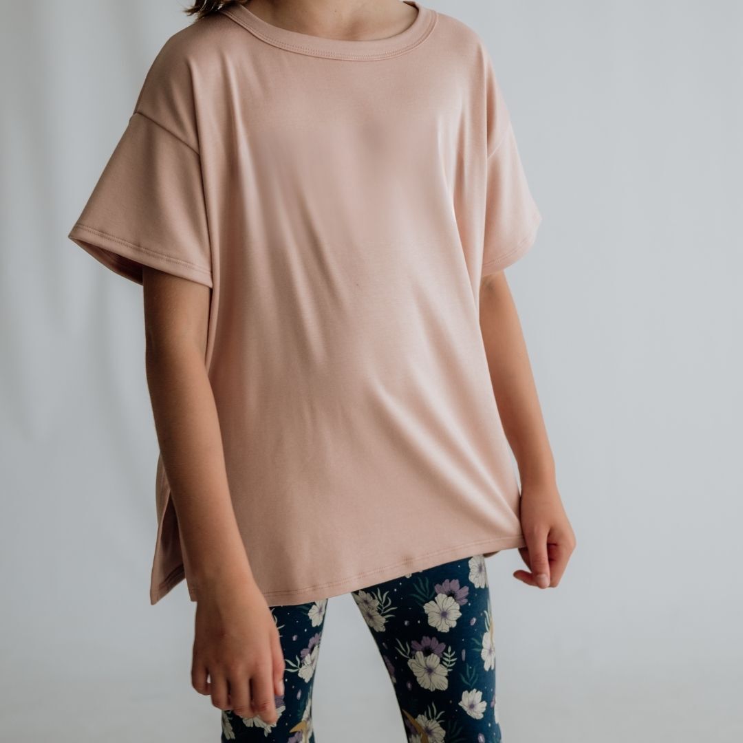 Youth Bamboo Oversized T-shirt-2