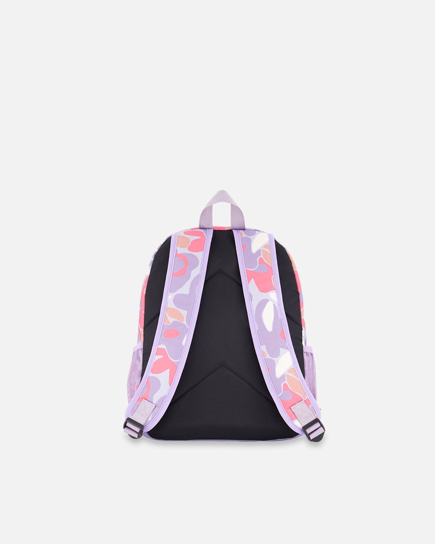 Little Kids Backpack Lilac Retro Flower Print-1