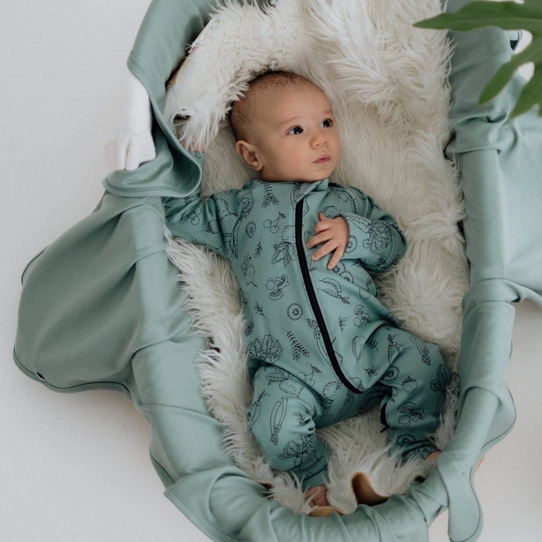 Baby Bamboo Zipper Sleeper-3