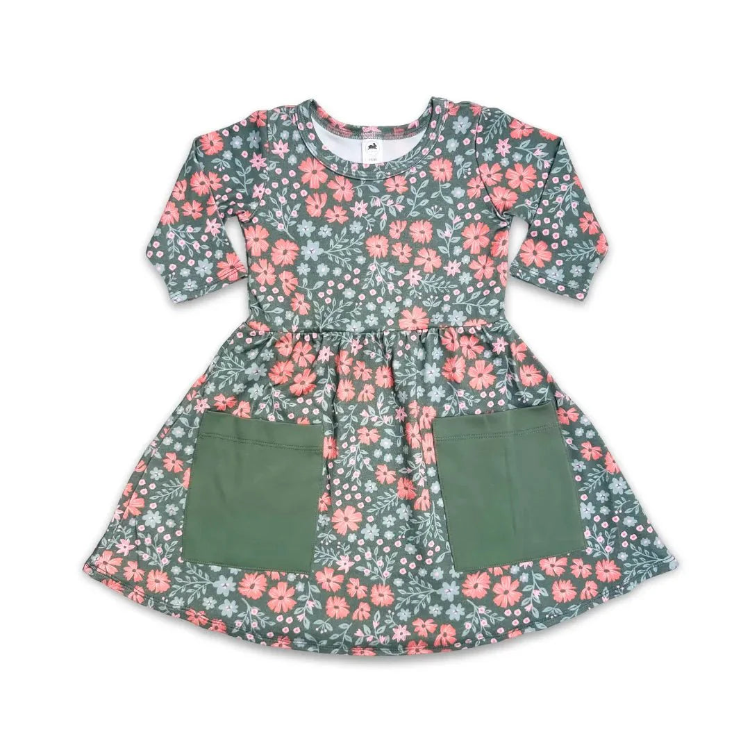 Baby/Kids Bamboo Clementine Dress-5