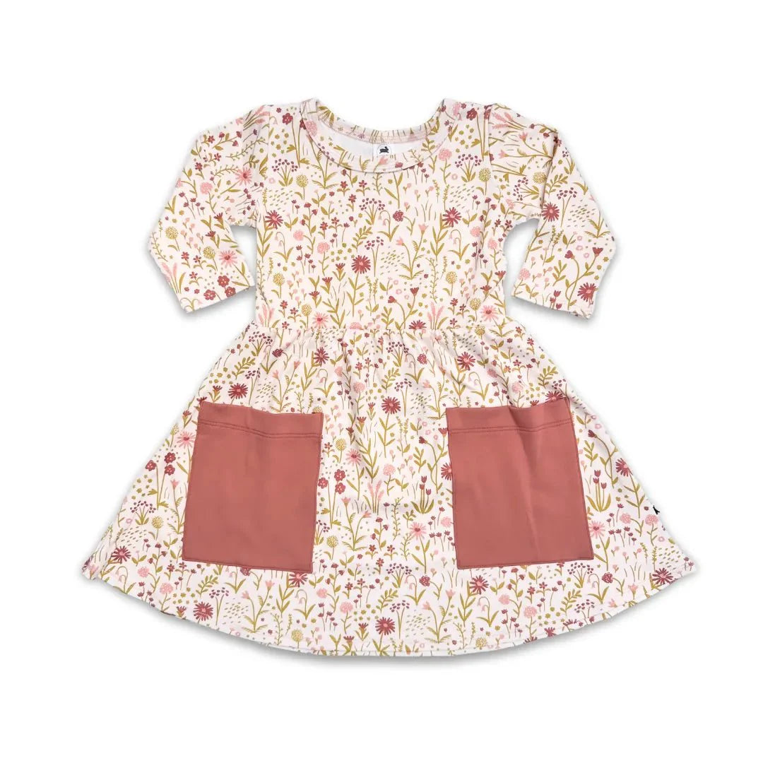 Baby/Kids Bamboo Clementine Dress-6