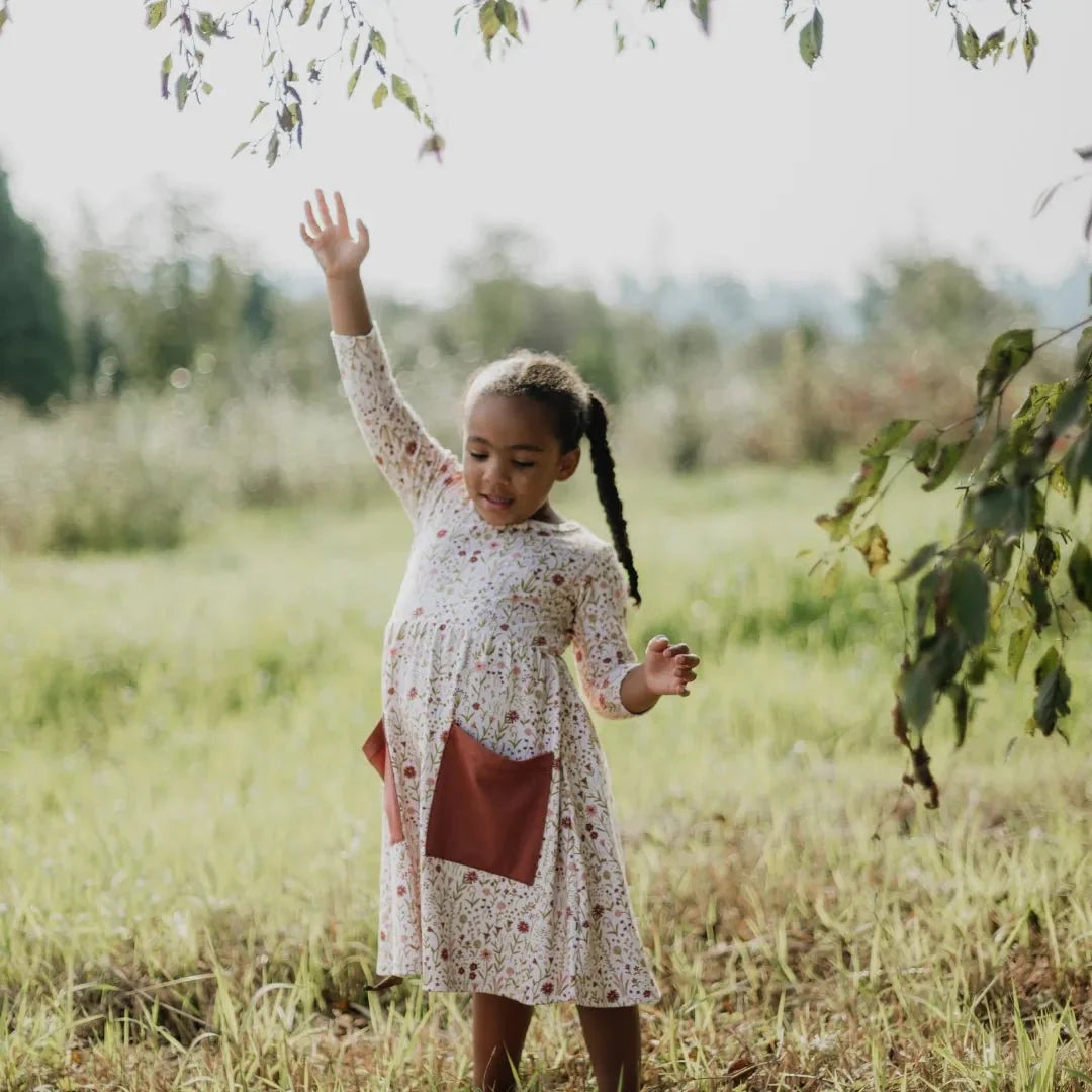 Baby/Kids Bamboo Clementine Dress-4