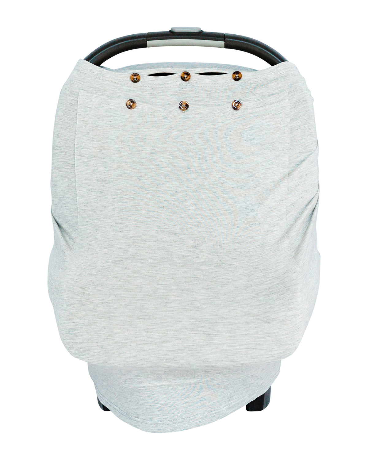Snuggle Shield® LUXE Protection™ Bamboo Multi-Use Antimicrobial Air Filtering Infant Cover Grey- ONLY AVAILABLE FOR US CUSTOMERS