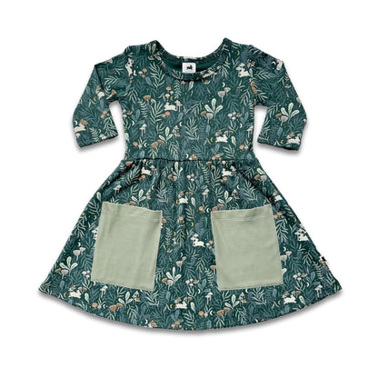 Baby/Kids Bamboo Clementine Dress-0