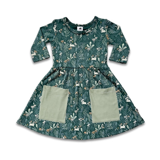 Baby/Kids Bamboo Clementine Dress-0