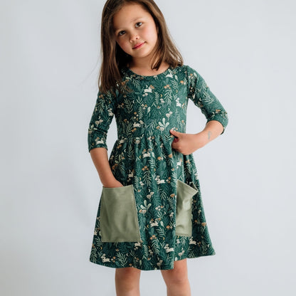 Baby/Kids Bamboo Clementine Dress-1