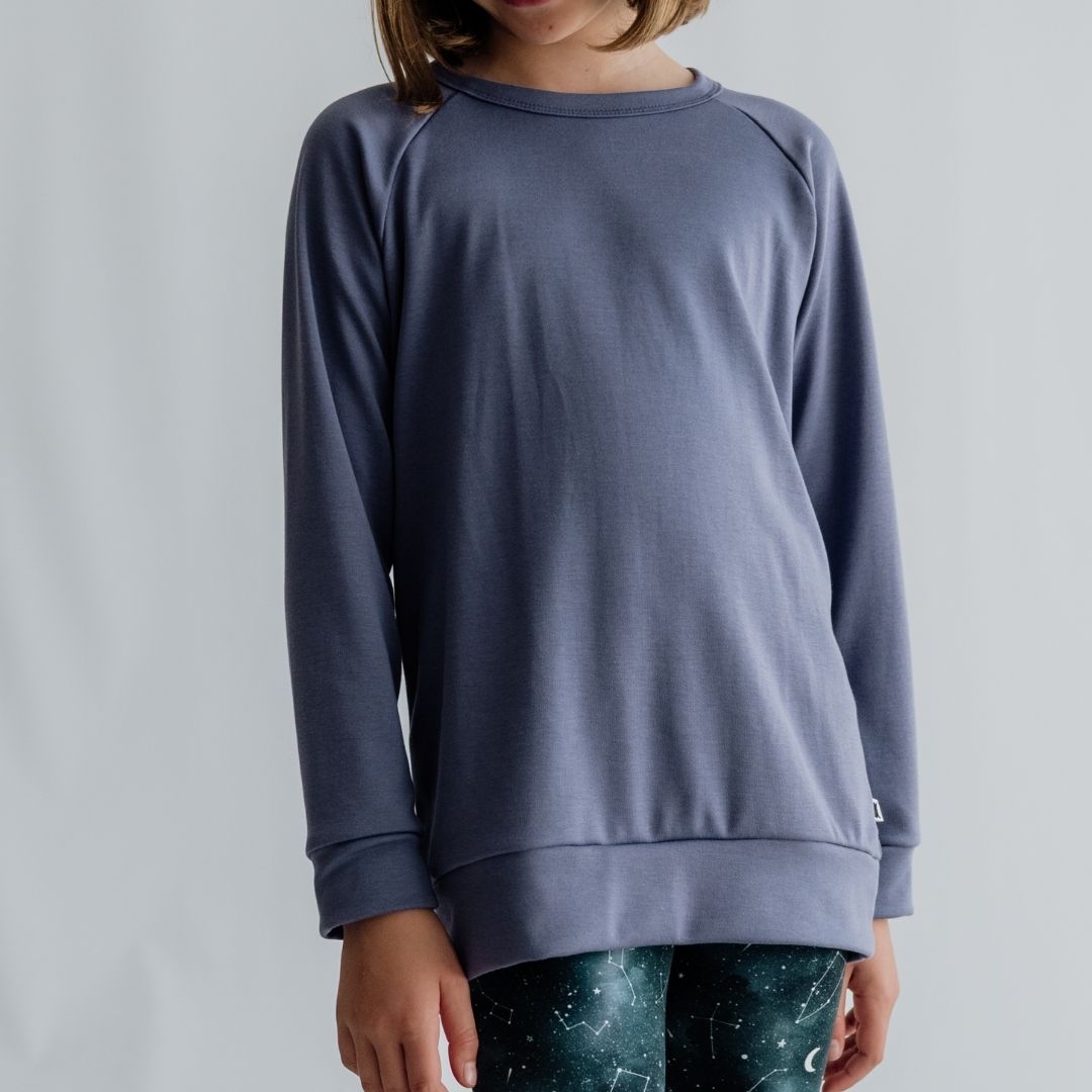 Youth Bamboo Raglan Pullover-2