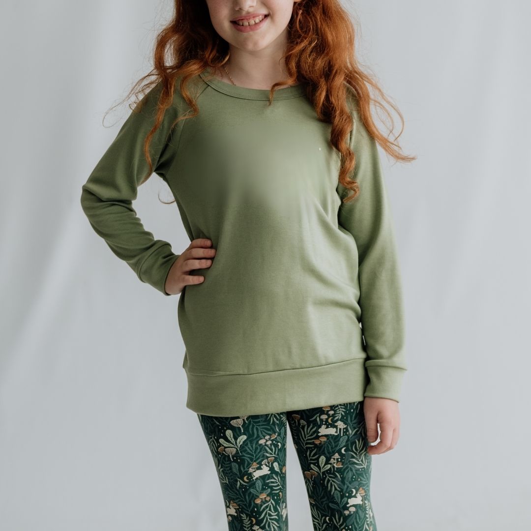 Youth Bamboo Raglan Pullover-0