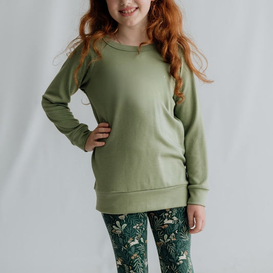 Youth Bamboo Raglan Pullover-0