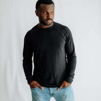 Adult Unisex Bamboo Raglan Pullover-2