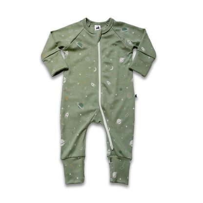 Bamboo Baby Zipper Sleeper-5