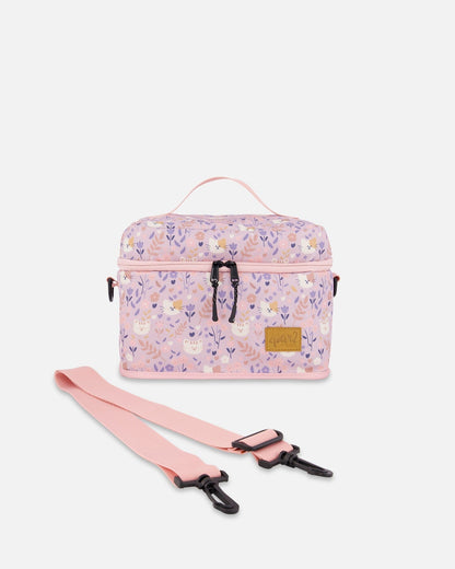Lunch Box Lilac Cat Print-0