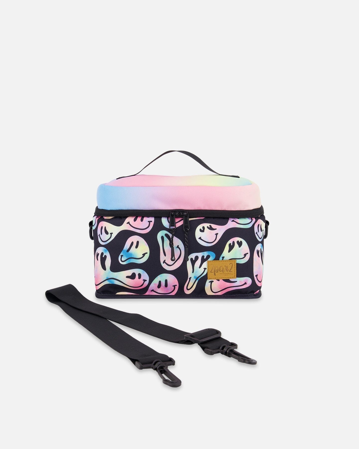 Lunch Box Smiley Face Girl-0