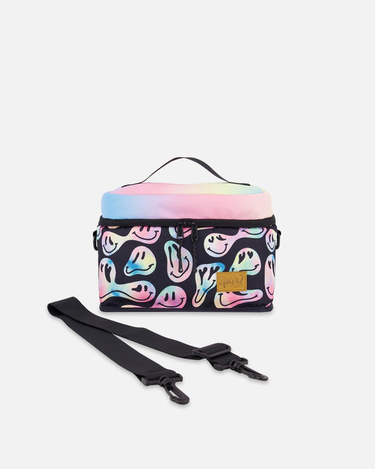 Lunch Box Smiley Face Girl-0