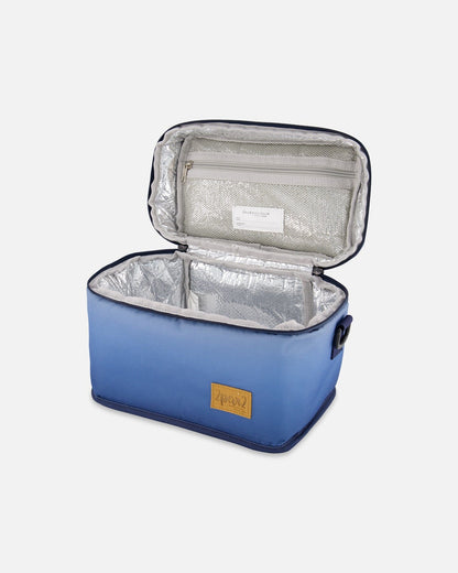 Lunch Box Blue And Beige Gradient-2