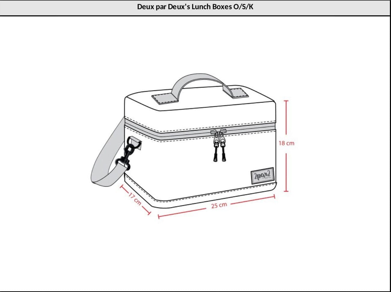 Lunch Box Navy Flower Print-4
