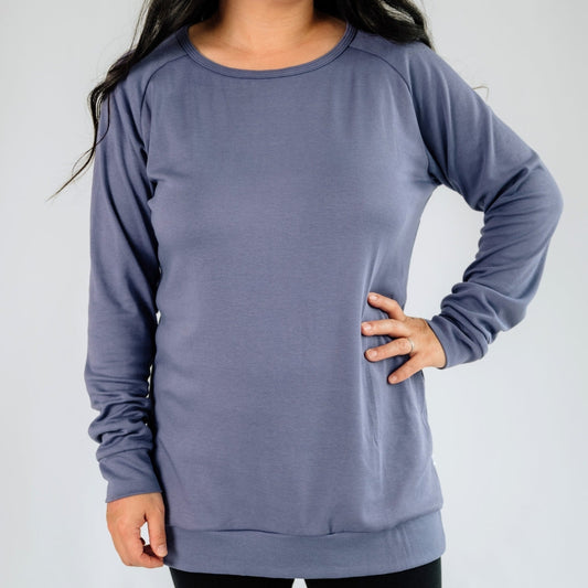 Ladies' Bamboo Raglan Pullover-0