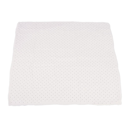 Carnelian Peaches and Black and White Polka Dot Newcastle Blanket
