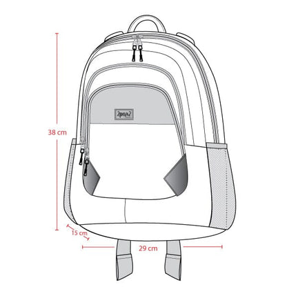 Little Kids Backpack Green Cat Print-4