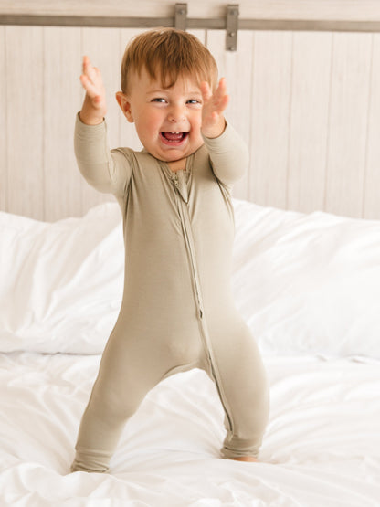LUXE Bamboo Footless Romper ONLY AVAILABLE FOR US CUSTOMERS