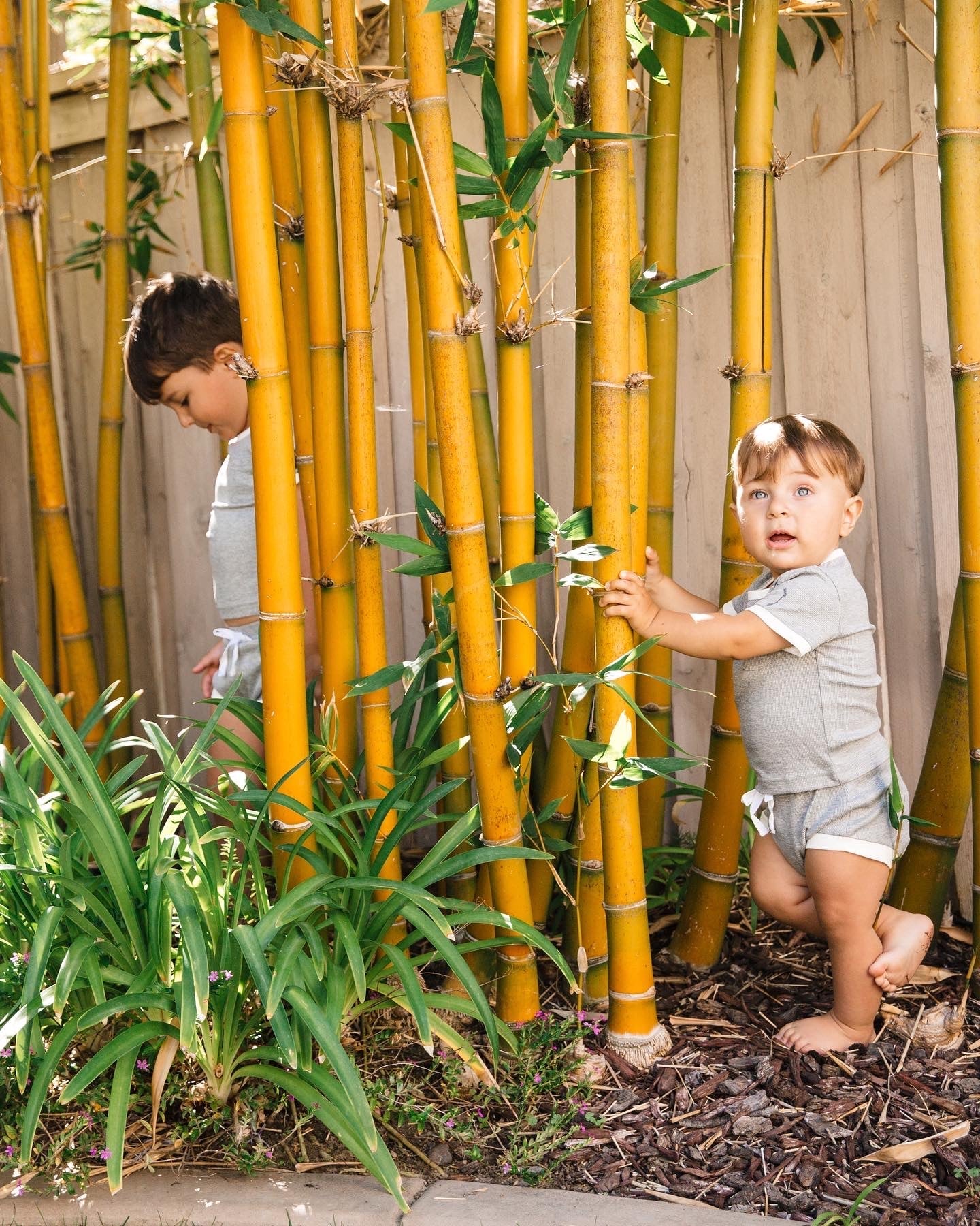 Ribbed Bamboo 2 Piece Shorts Set-  ONLY AVAILABLE FOR US CUSTOMERS