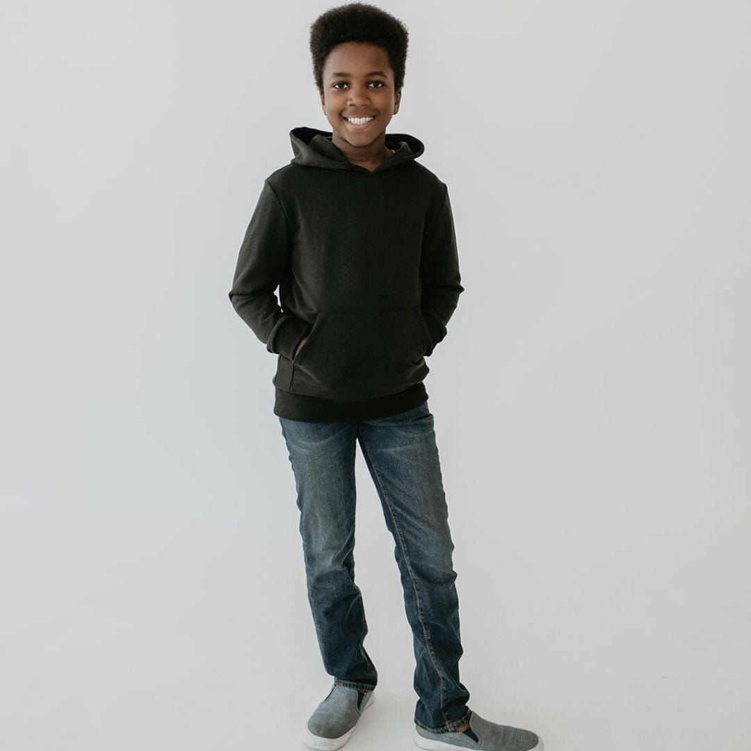 Youth Bamboo Fleece Hoodie-1
